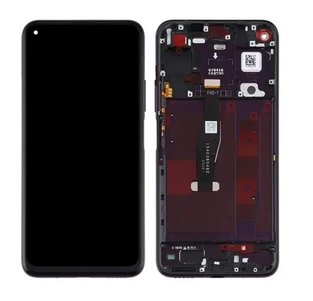 For Honor 20 Pro | LCD Assembly With Frame | Black(Refurbished)