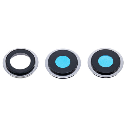 For iPhone 11 Pro Camera Lens With Frame/Sticker White(Premium OEM)(SKU:1124352)
