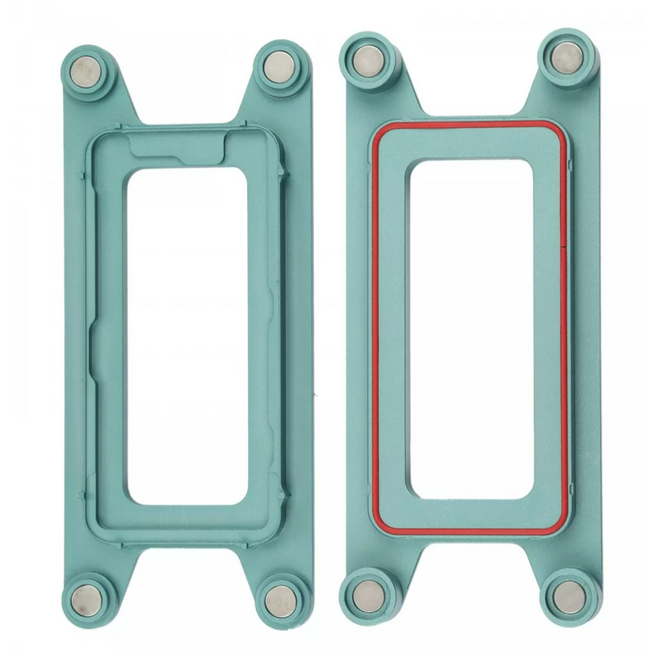 Magnetic LCD Screen Frame Bezel Pressure Holding Mold Clamp Mold For iPhone 12/12 Pro