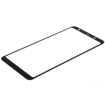 For Samsung Galaxy A7 2018/A750 Front Glass/Lens With OCA Black(Aftermarket Plus)(SKU:1474505)