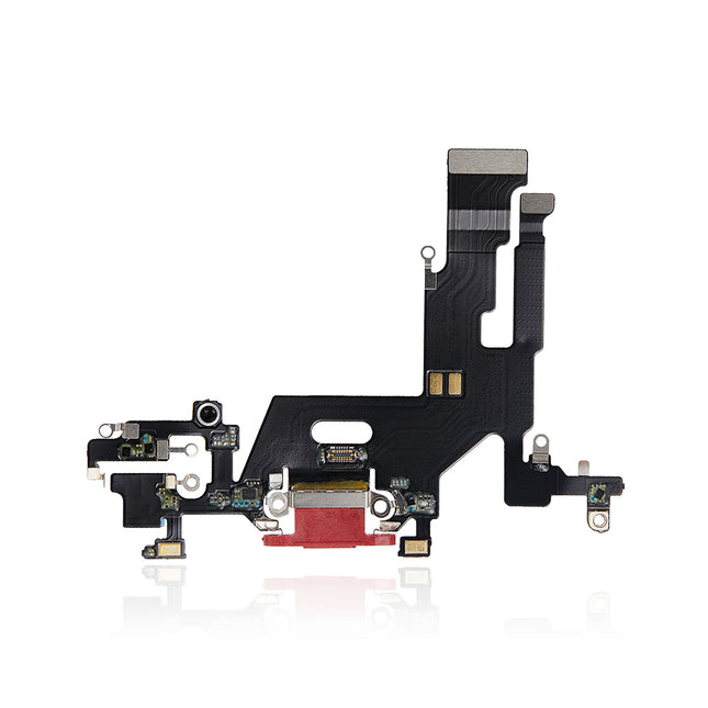 For iPhone 11 | Charge Port Flex Cabe | Red(Aftermarket Plus)