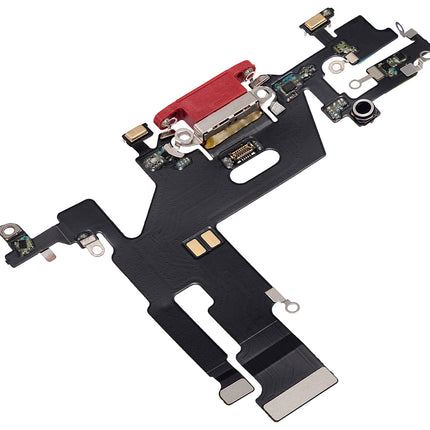 For iPhone 11 Charge Port Flex Cabe Red(Aftermarket Plus)(SKU:1369558)