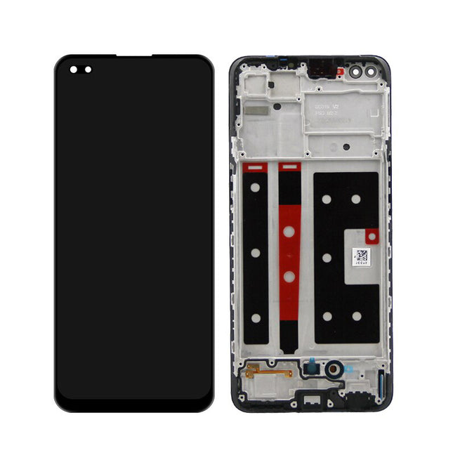 For OPPO A93 4G | LCD Assembly with Frame | Black(Refurbished)