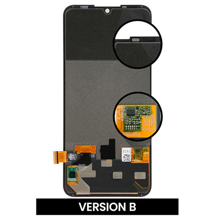For Motorola One Zoom LCD Assembly Black(Aftermarket Plus)(SKU:1226143)