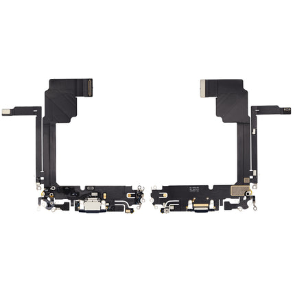 For iPhone 15 Pro Max Charge Port Flex Cable Blue (Premium OEM)(SKU:1531102)