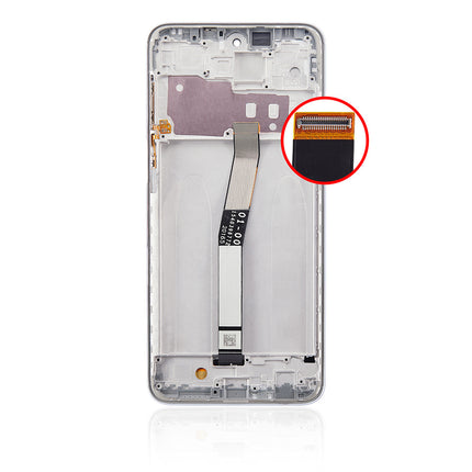 For Xiaomi Redmi Note 9 Pro/Redmi Note 9S LCD Assembly With Frame Gray(Refurbished)(SKU:1337426)