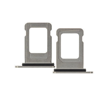 For iPhone 12 Pro /12 Pro Max Sim Card Tray/Single Card White(Premium OEM)(SKU:1369552)