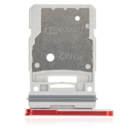 For Samsung Galaxy S20 FE Sim Card Tray/Dual Sim Card Red(Premium OEM)(SKU:1474831)