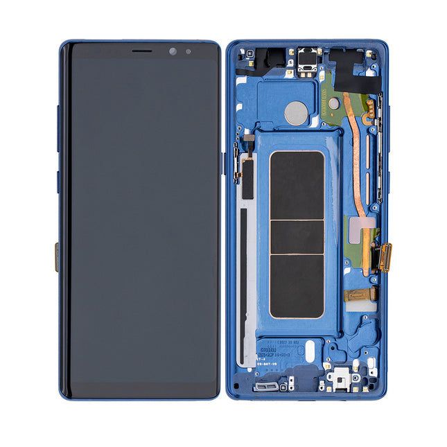 For Samsung Galaxy Note 8/N950 | LCD Assembly With Frame | Blue(Refurbished)
