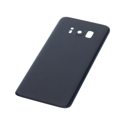 For Samsung Galaxy S8/G950 Back Cover With Camera Cover(No Logo) Black(Aftermarket Plus)(SKU:1087201)