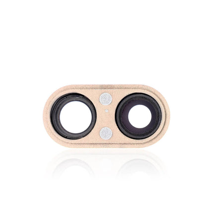 For iPhone 8 Plus Camera Lens With Frame/Sticker Gold(Premium OEM)(SKU:1085384)