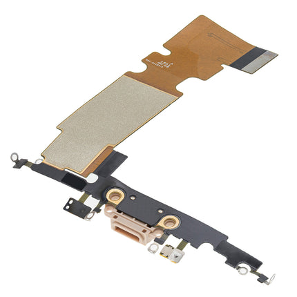 For iPhone 8 plus Charge Port Flex Cabe Gold(Aftermarket Plus)(SKU:1085315)