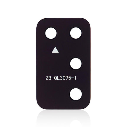 For Samsung Galaxy A03S Camera Lens With Sticker/A037F (Small Glass Version) Black(Premium OEM)(SKU:1499044)