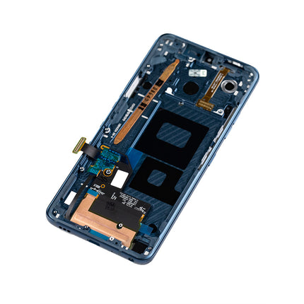 For LG G7/G7 ThinQ/G7 One LCD Assembly with Frame Blue(Refurbished)(SKU:1479806)