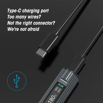 KS-401107 / 65W Intelligent Digital Electric Soldering Iron Set with T12-K Soldering Iron Tip(SKU:1557529)