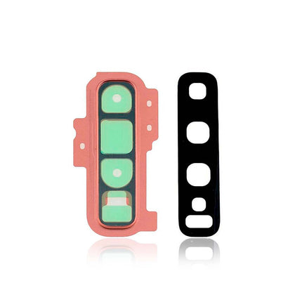 For Samsung Galaxy S10+/G975 Camera Lens With Frame/Sticker Pink(Premium OEM)(SKU:1359204)