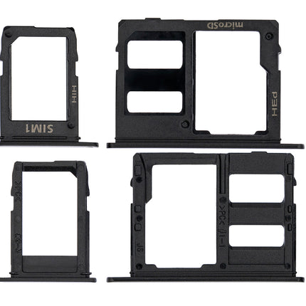 For Samsung Galaxy a6/A600/A7100 Sim Card Tray Black(Premium OEM)(SKU:1089483)
