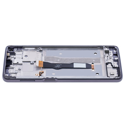 For Motorola G Power 2021 LCD assembly With Frame Black Refurbished (SKU:1563430)