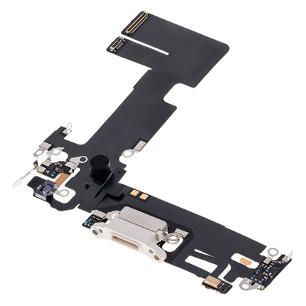 For iPhone13 Charge Port Flex Cable White (Aftermarket Plus)(SKU:1499653)