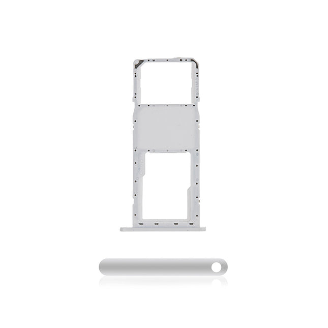 For Samsung Galaxy A11/A115F | Sim Card Tray/Single Card | White(Premium OEM)
