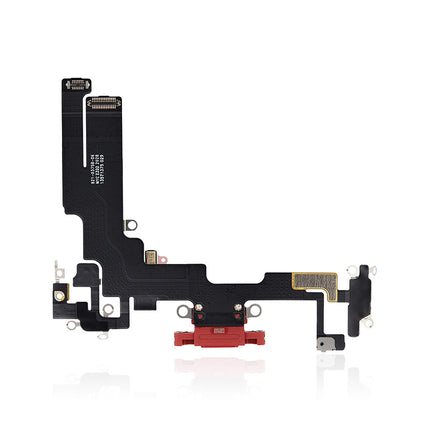 For iPhone 14|Charge Port Flex Cable|Red(Premium OEM)(SKU:1500538)