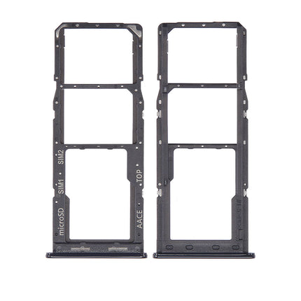 For Samsung Galaxy A13 4G Sim Card Tray/Dual Sim Card Black(Premium OEM)(SKU:1495775)