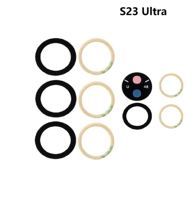 For Samsung Galaxy S23 Ultra Camera Lens/With Sticker (Aftermarket Plus)