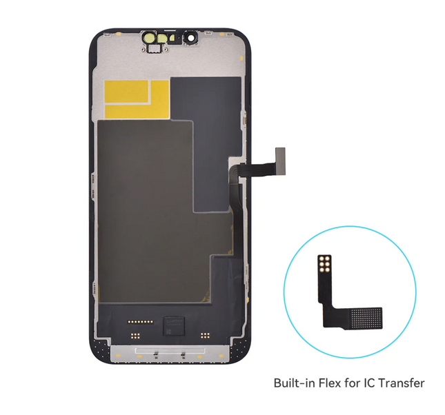 RJ * For iPhone 13 pro max | LCD Assembly / incell / IC Removable | Black(Aftermarket )