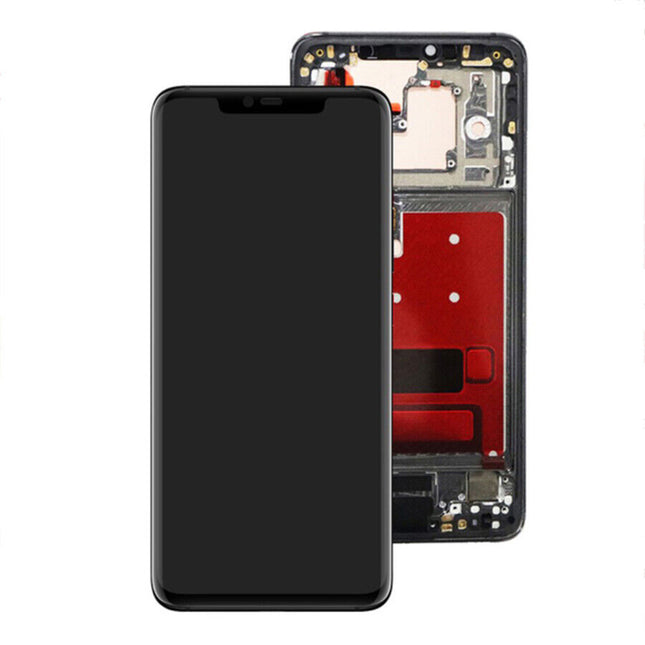 For Huawei Mate 20 Pro | LCD Assembly With Frame/Finger Print Function | Black(Premium OEM)
