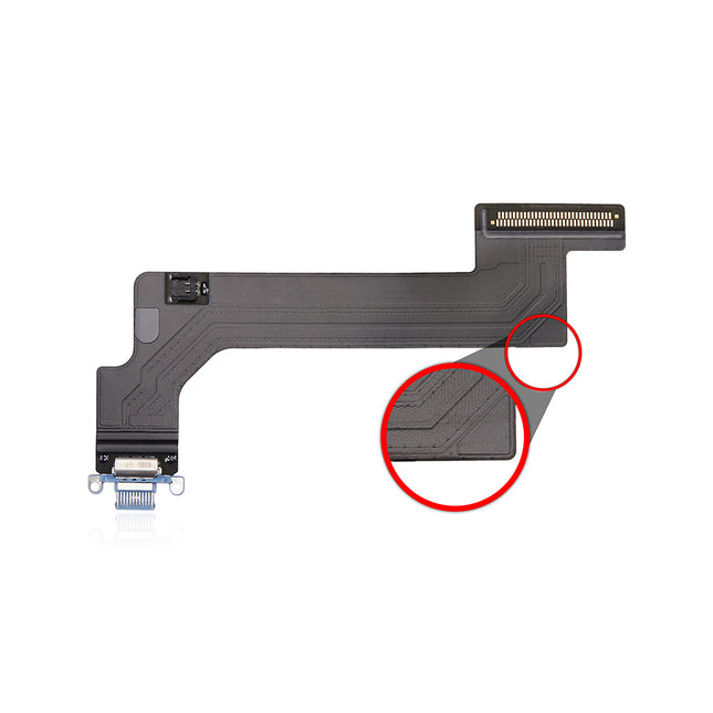 For iPad 10  ( 2022 )   Charge Port Flex Cable/WIFI Version | Blue ( Premium OEM )   