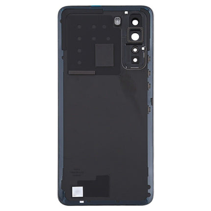 For Huawei P40 Lite 5G Back Cover With Camera Cover Black(Aftermarket Plus)(SKU:1481828)