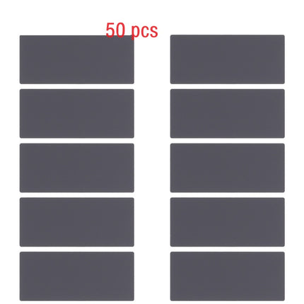 For iPhone X / XS Max | 50 set Battery Black Adhensive Strip Sticker