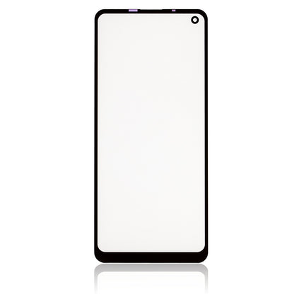 For Samsung Galaxy A21/A215 | Front Glass/Lens With OCA | Black(Aftermarket Plus)