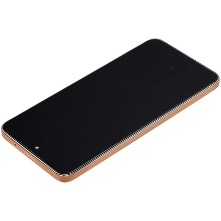 For Motorola Edge 50 Neo OLED assembly With Frame Orange Refurbished (SKU:1563106)