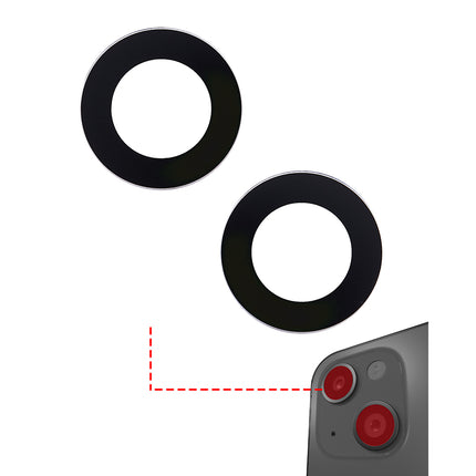 For iPhone 14 | Camera Lens With Sticker (Aftermarket Plus)