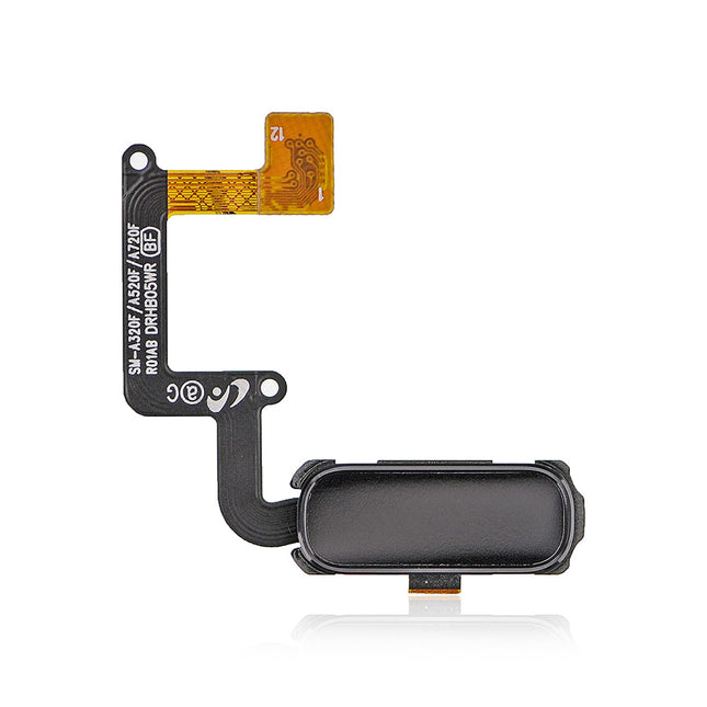 For Samsung Galaxy A3 2017/A320/A320/A520/A720 | Home Button Flex Cable | Black(Premium OEM)
