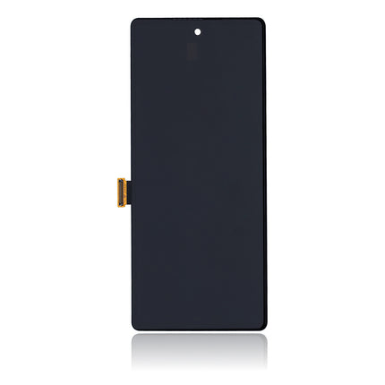 For Google Pixel 6 OLED assembly with Frame Black(Refurbished)(SKU:1498626)
