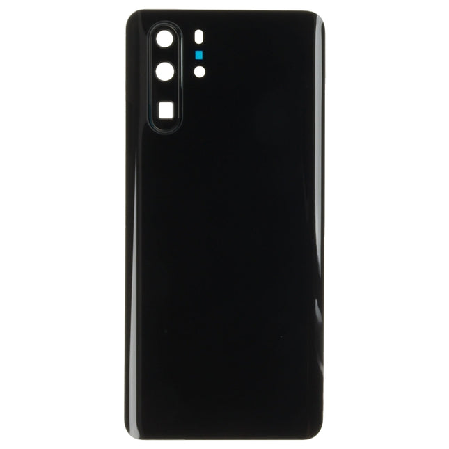 For Huawei P30 Pro | Back Cover With Camera Cover(No Logo) | Black(Aftermarket Plus)