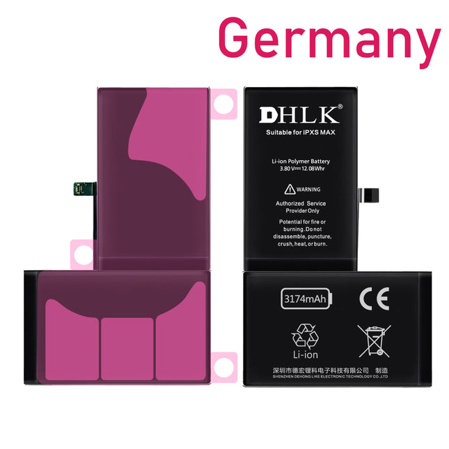 DHLK for iPhone XS Max | Battery with sticker Standard Capacity 3174mAh ***DE warehouse***