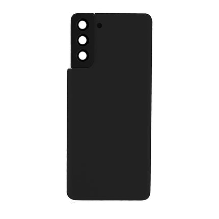 For Samsung Galaxy S21 Plus Back Cover With Camera Cover(No Logo) Black(Aftermarket Plus)(SKU:1476054)