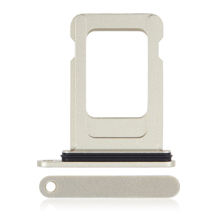 For iPhone 15 / 15 Plus Sim Card Tray Holder/Single Sim Card | Yellow (Premium OEM)