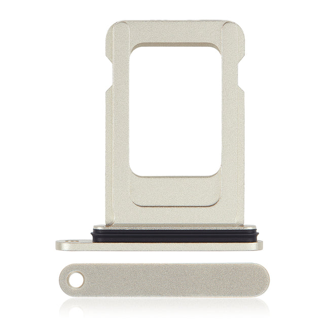 For iPhone 15 / 15 Plus Sim Card Tray Holder/Single Sim Card | Yellow (Premium OEM)