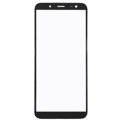 For Samsung Galaxy J6/J600 | Front Glass/Lens With OCA | Black(Aftermarket Plus)