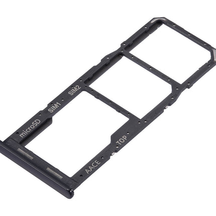 For Samsung Galaxy A13 4G Sim Card Tray/Dual Sim Card Black(Premium OEM)(SKU:1495775)