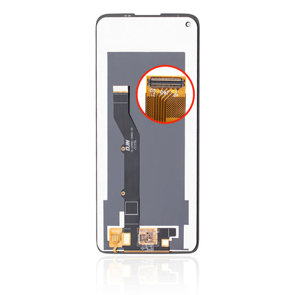 For Motorola G9 Plus/XT2087 LCD Assembly Black(Refurbished)(SKU:1390127)