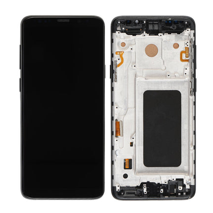 For Samsung Galaxy S9 Plus/G965 OLED Assembly With Frame | Black(Aftermarket Plus)