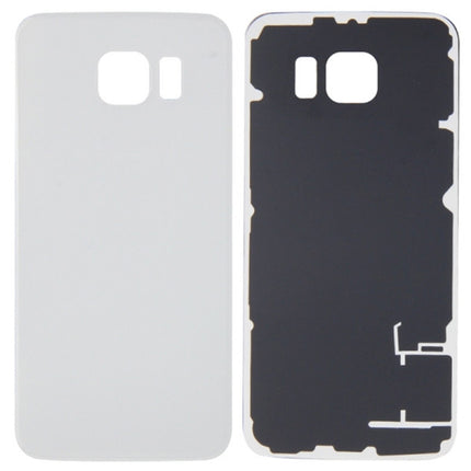 For Samsung Galaxy S6/G920 Back Cover(No Logo) White(Aftermarket Plus)(SKU:1087209)