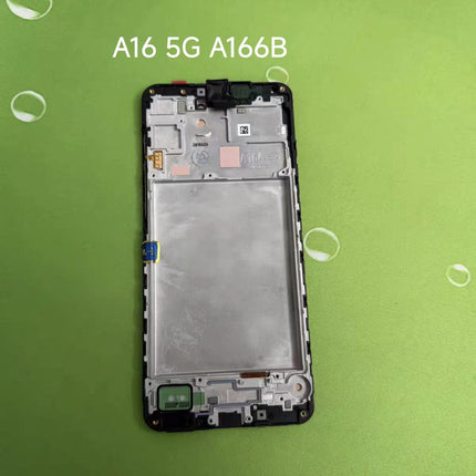 For Samsung Galaxy A16 5G / A166B OLED assembly with frame / black (Premium OEM) (SKU: 100025)