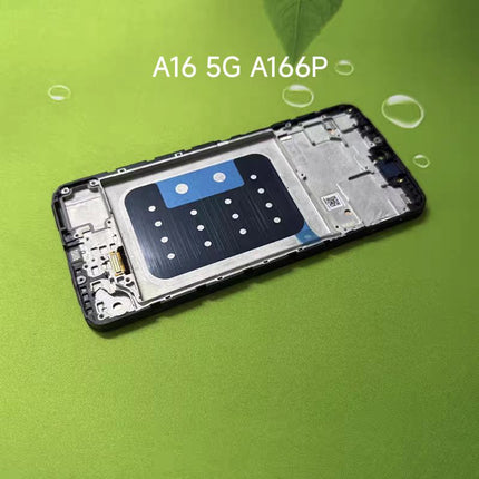 For Samsung Galaxy A16 5G / A166P OLED assembly with frame / black (Premium OEM) (SKU: 100026)