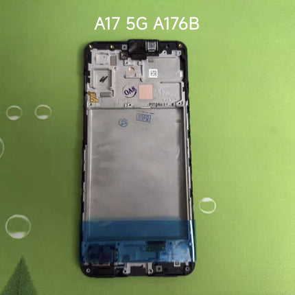 For Samsung Galaxy A17 5G / A176B OLED assembly with frame / black (Premium OEM) (SKU: 100028)